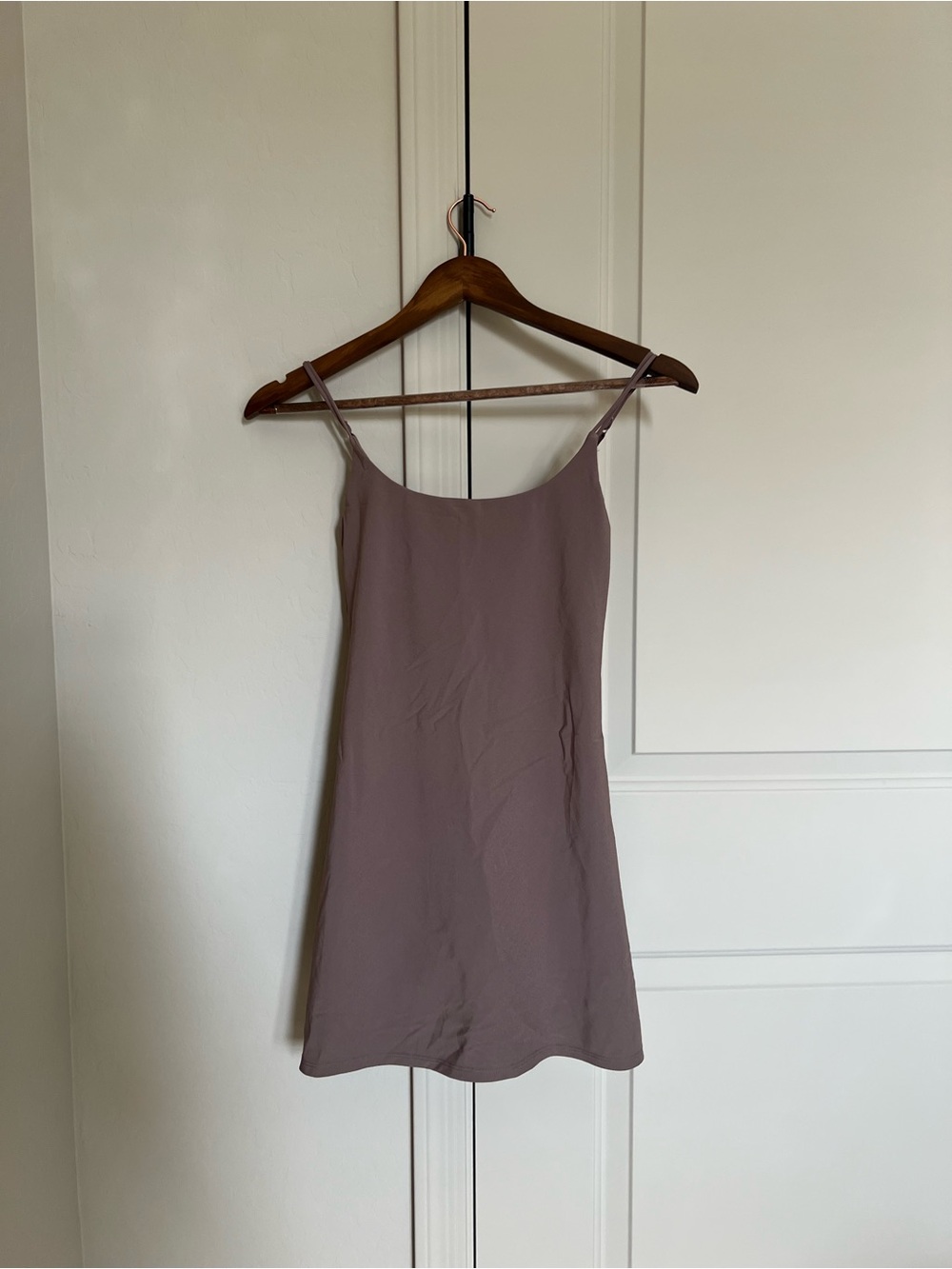 Abercrombie & Fitch Spaghetti-Strap Sporty Mini Dress with built in shorts
